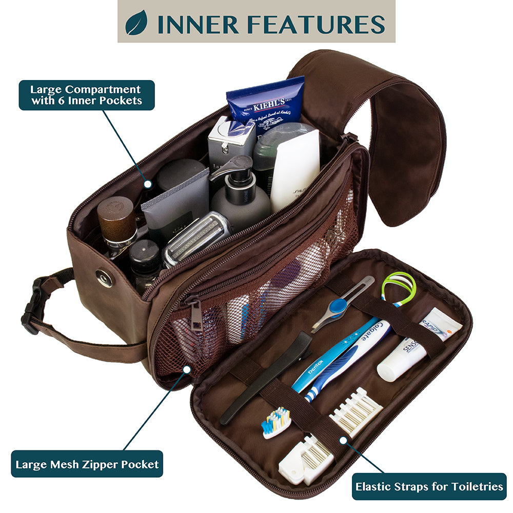 Men's Classic Dopp Kit Toiletry Bag