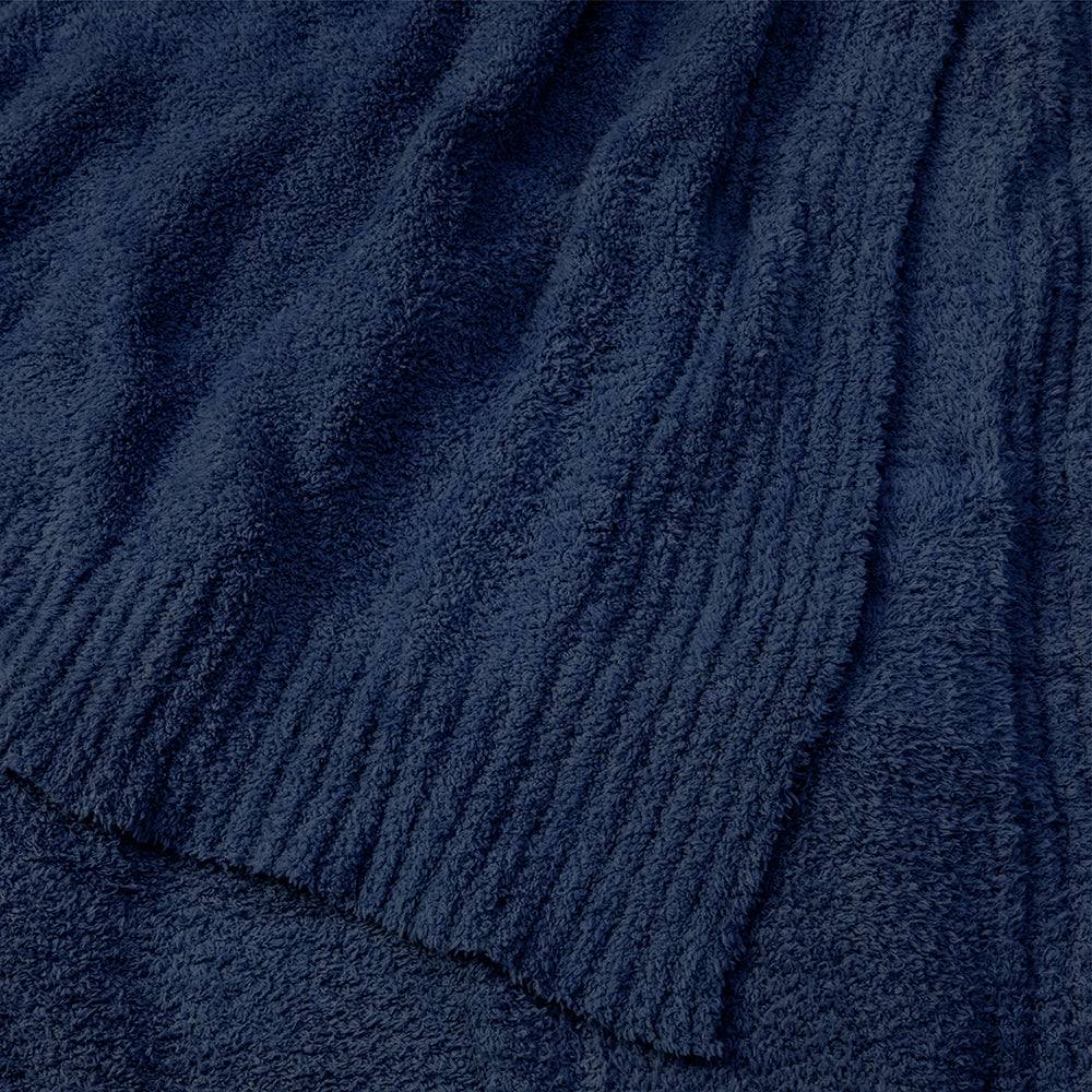 Buttery Soft Fluffy Knit Blanket