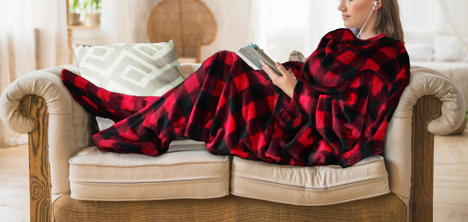 Blanket With Sleeves