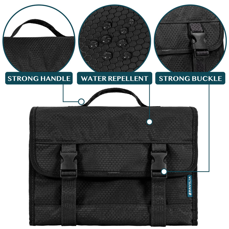 Buckle Hanging Toiletry Organizer Bag