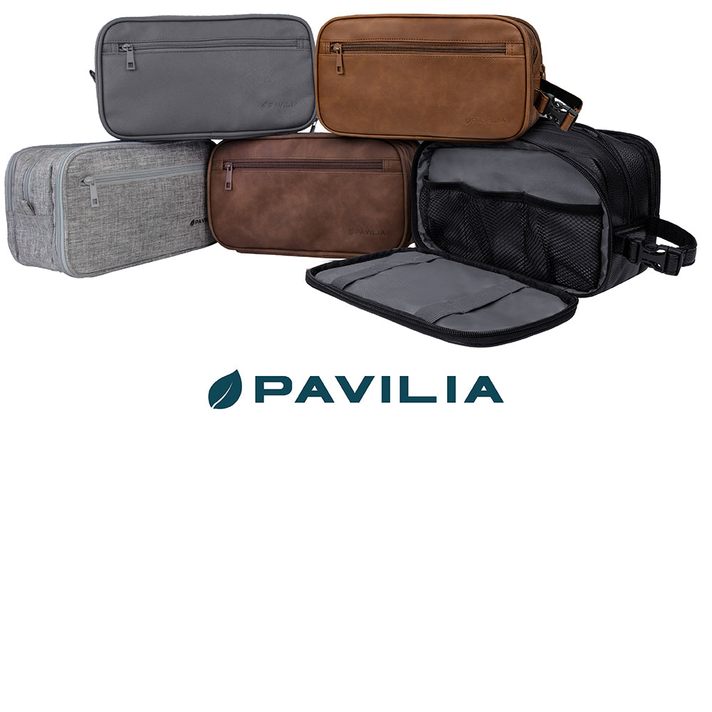 Men's Modern Dopp Kit Toiletry Bag