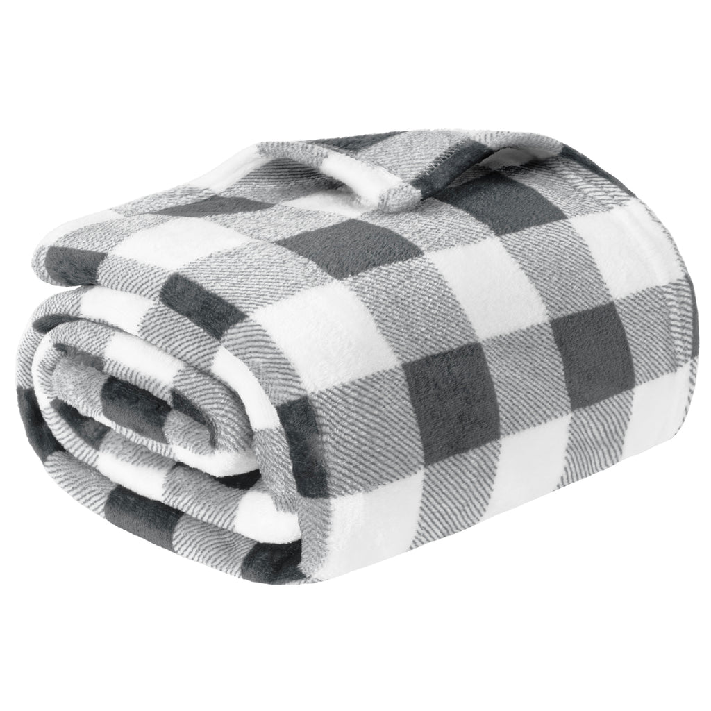 Checkered Fleece Blanket