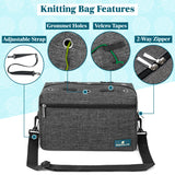 Compact Yarn Organizer Knitting Bag
