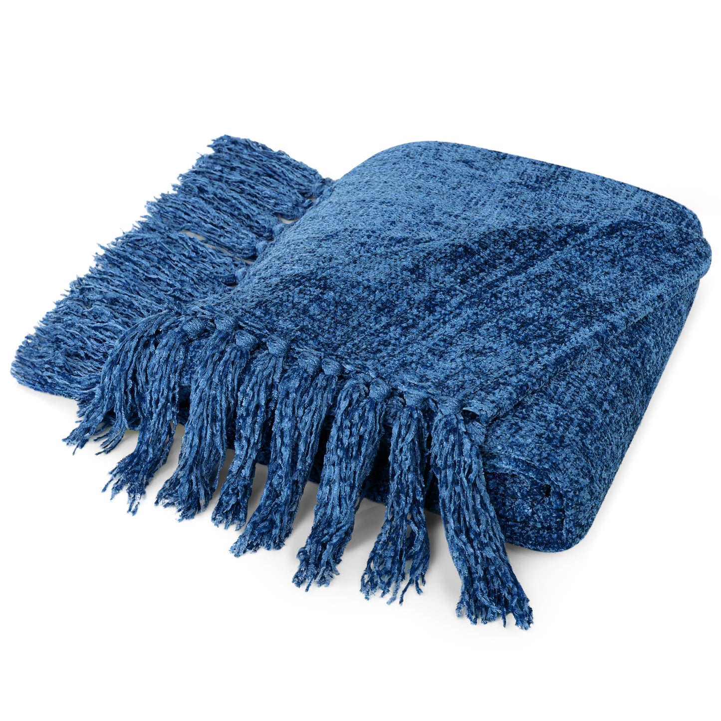 Chenille Tassel Fringe Throw Blanket