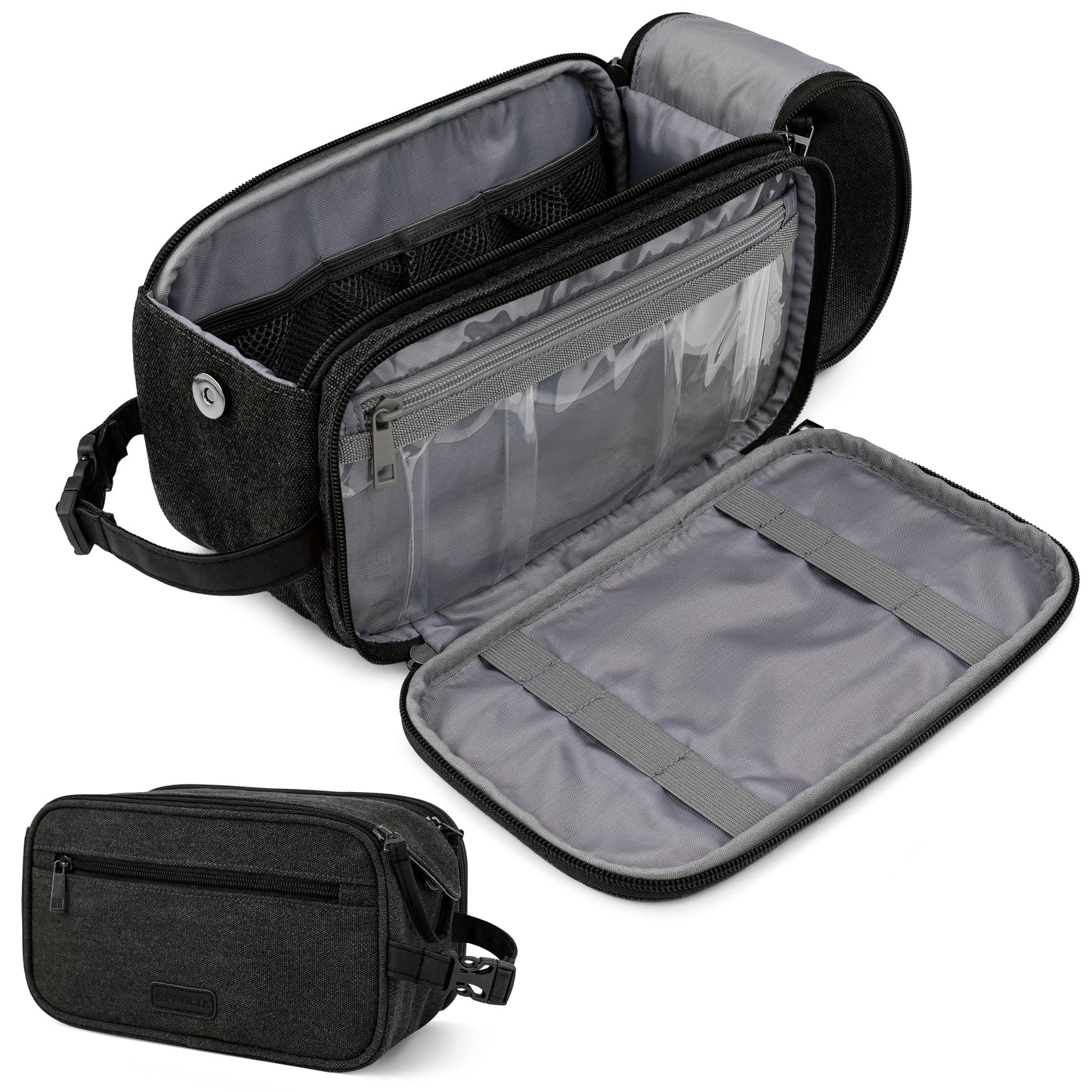 Canvas Dopp Kit Toiletry Bag