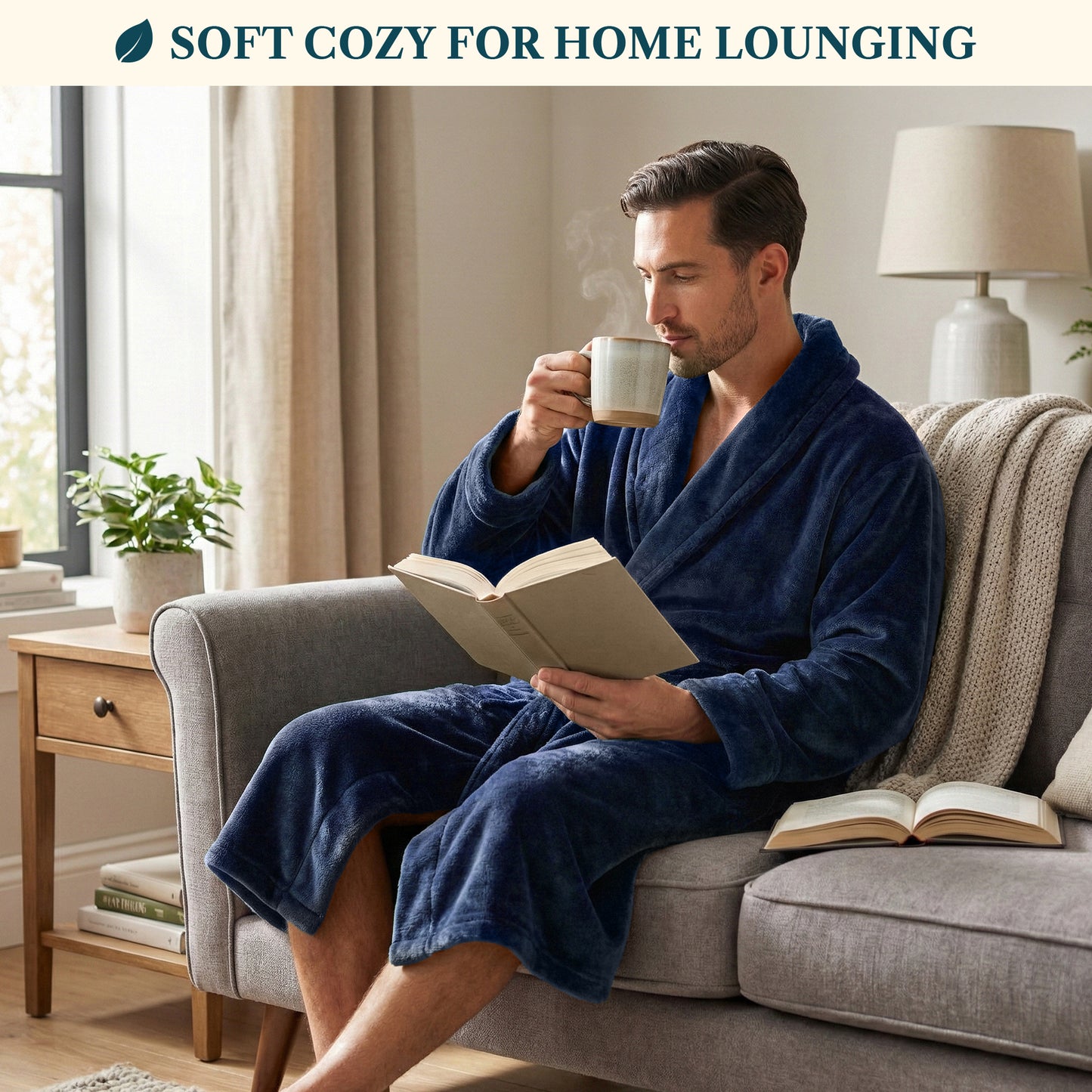 Men's Classic Fleece Robe