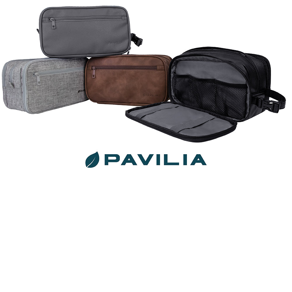 Men's Modern Dopp Kit Toiletry Bag