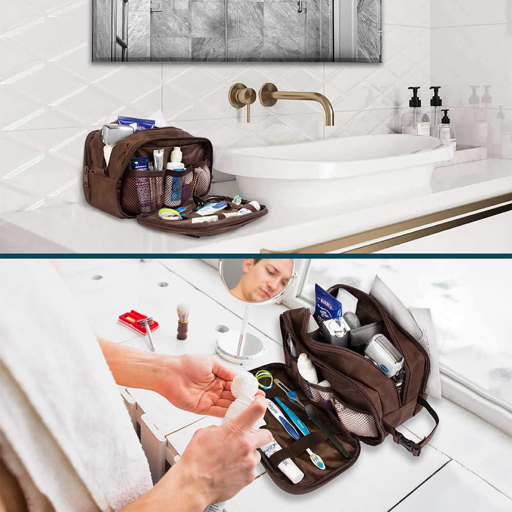 Men's Modern Dopp Kit Toiletry Bag