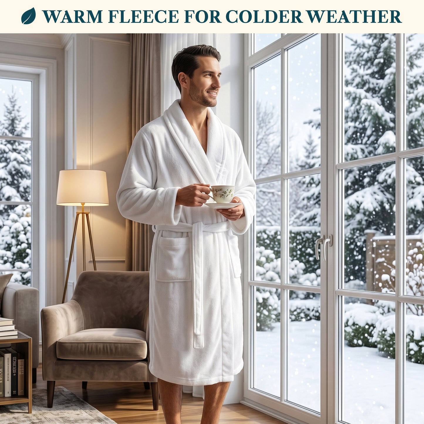 Men's Classic Fleece Robe