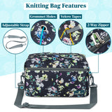 Compact Yarn Organizer Knitting Bag
