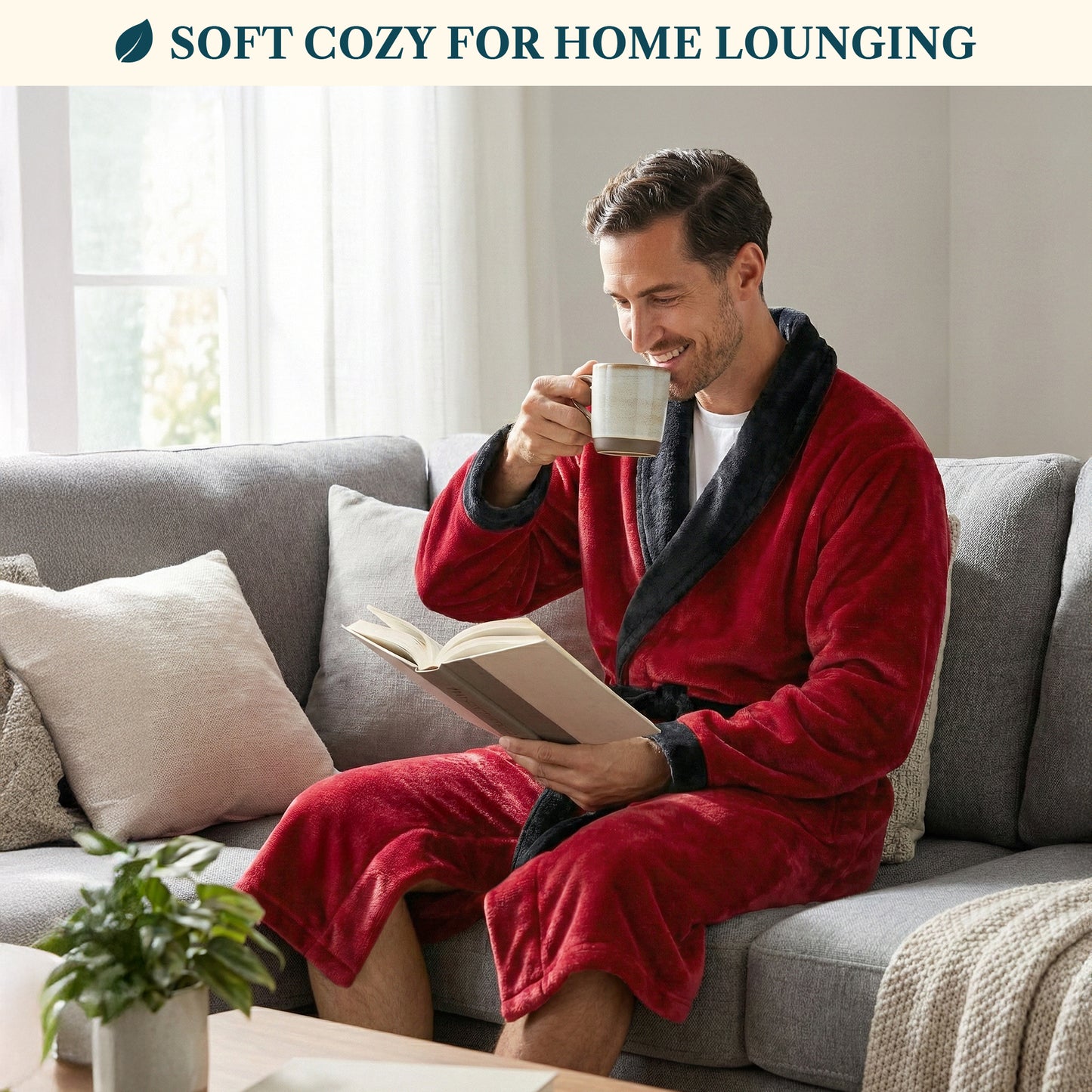 Men's Classic Fleece Robe
