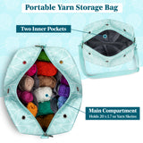 Compact Yarn Organizer Knitting Bag