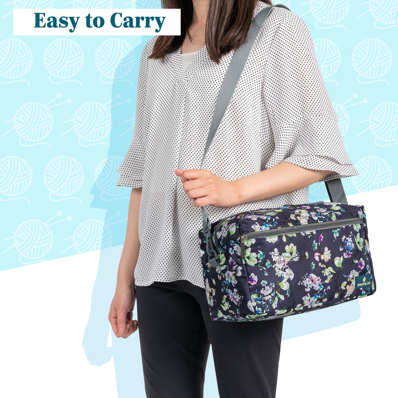 Compact Yarn Organizer Knitting Bag