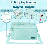 Compact Yarn Organizer Knitting Bag