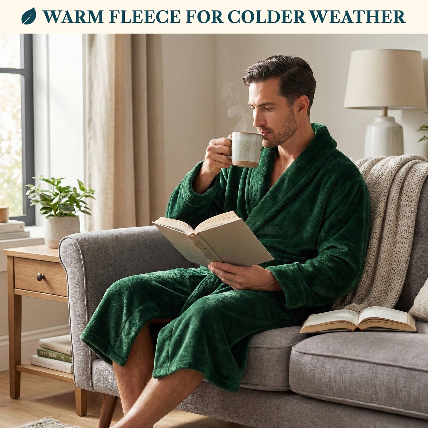 Men's Classic Fleece Robe