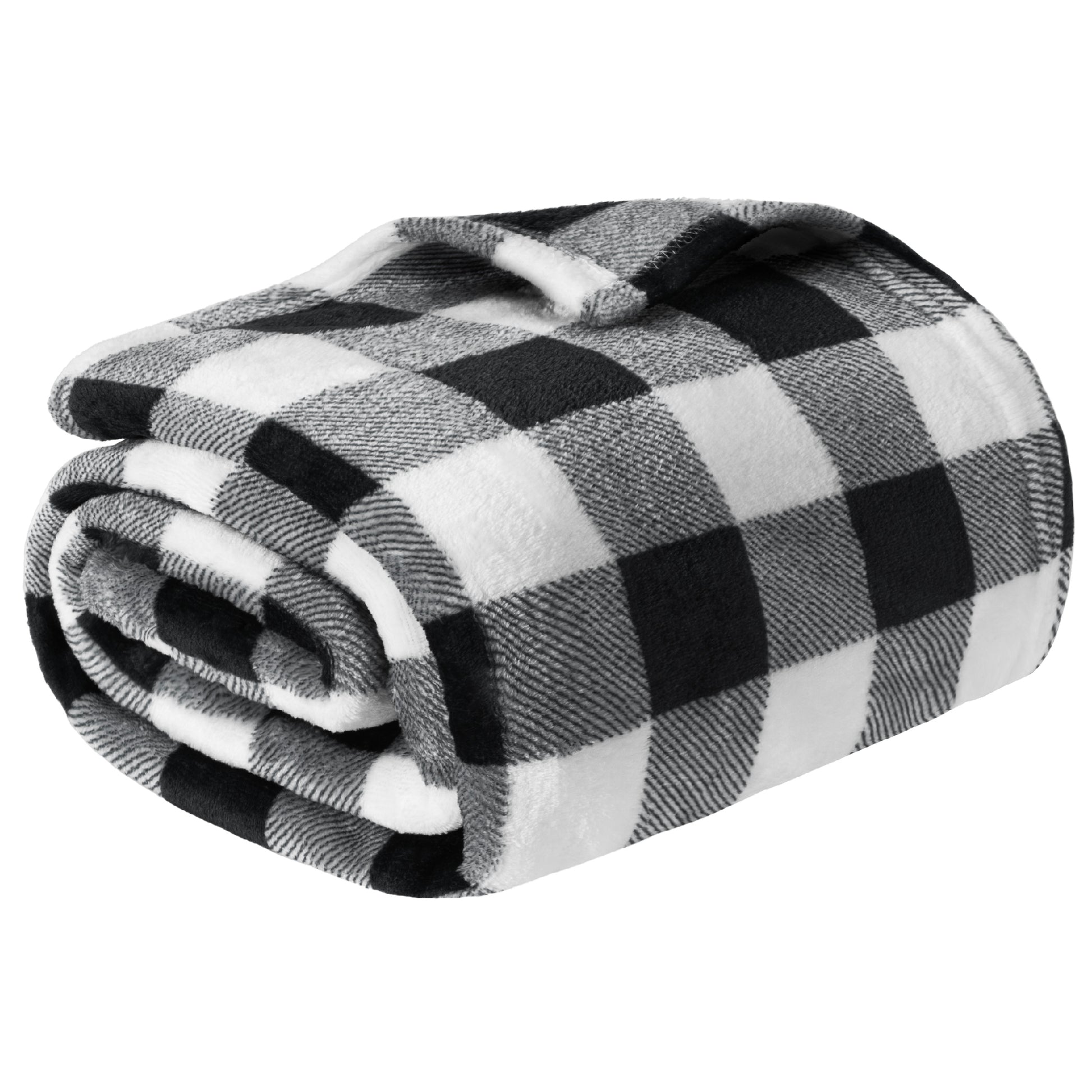 Checkered Fleece Blanket