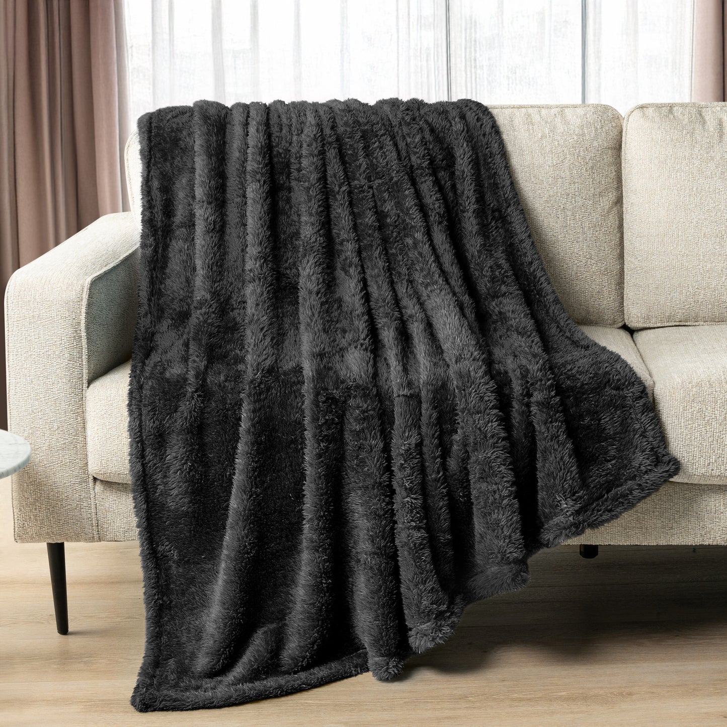 Plush Shaggy Sherpa Blanket