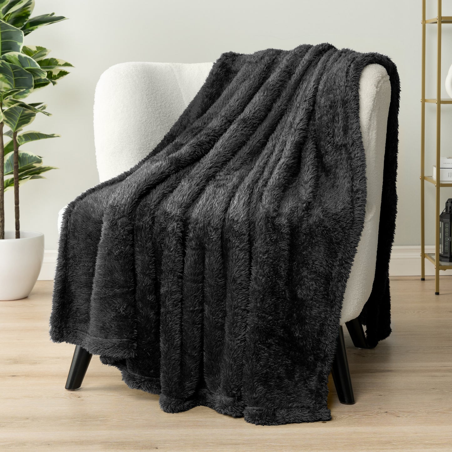 Plush Shaggy Sherpa Blanket