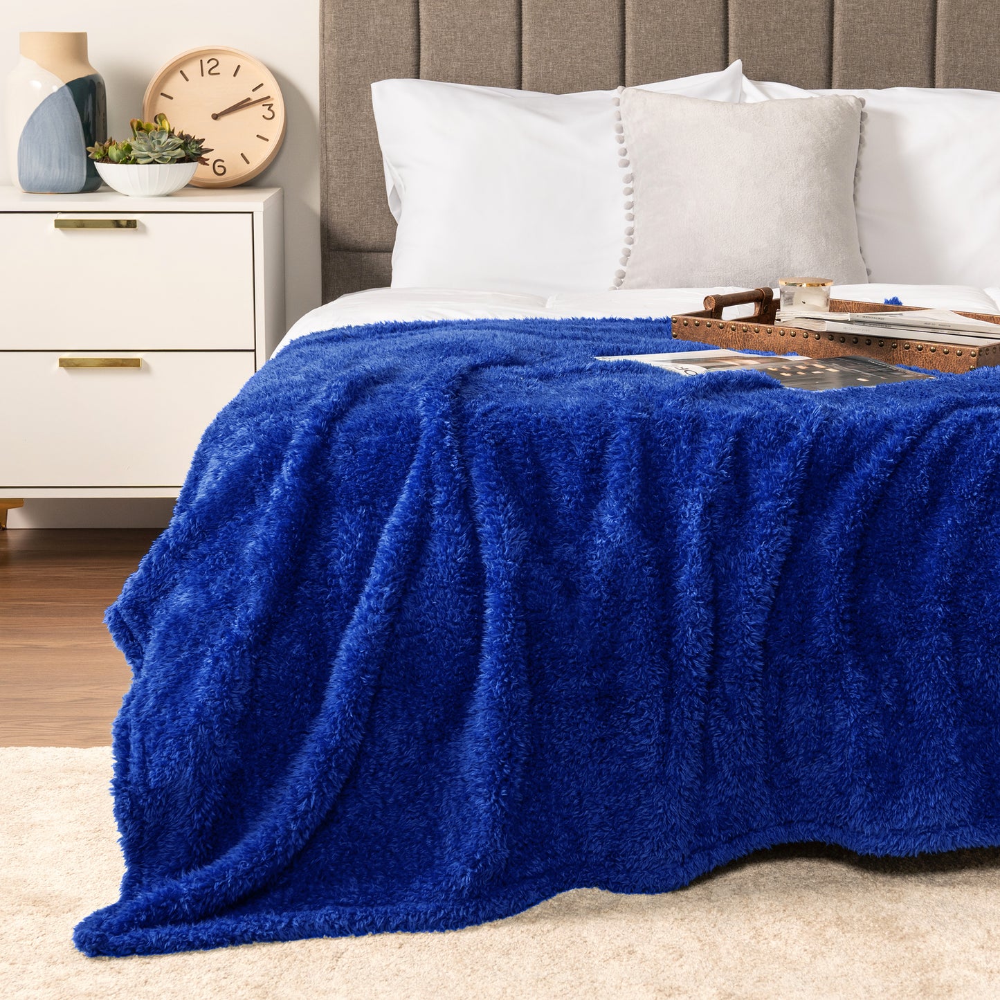 Plush Shaggy Sherpa Blanket