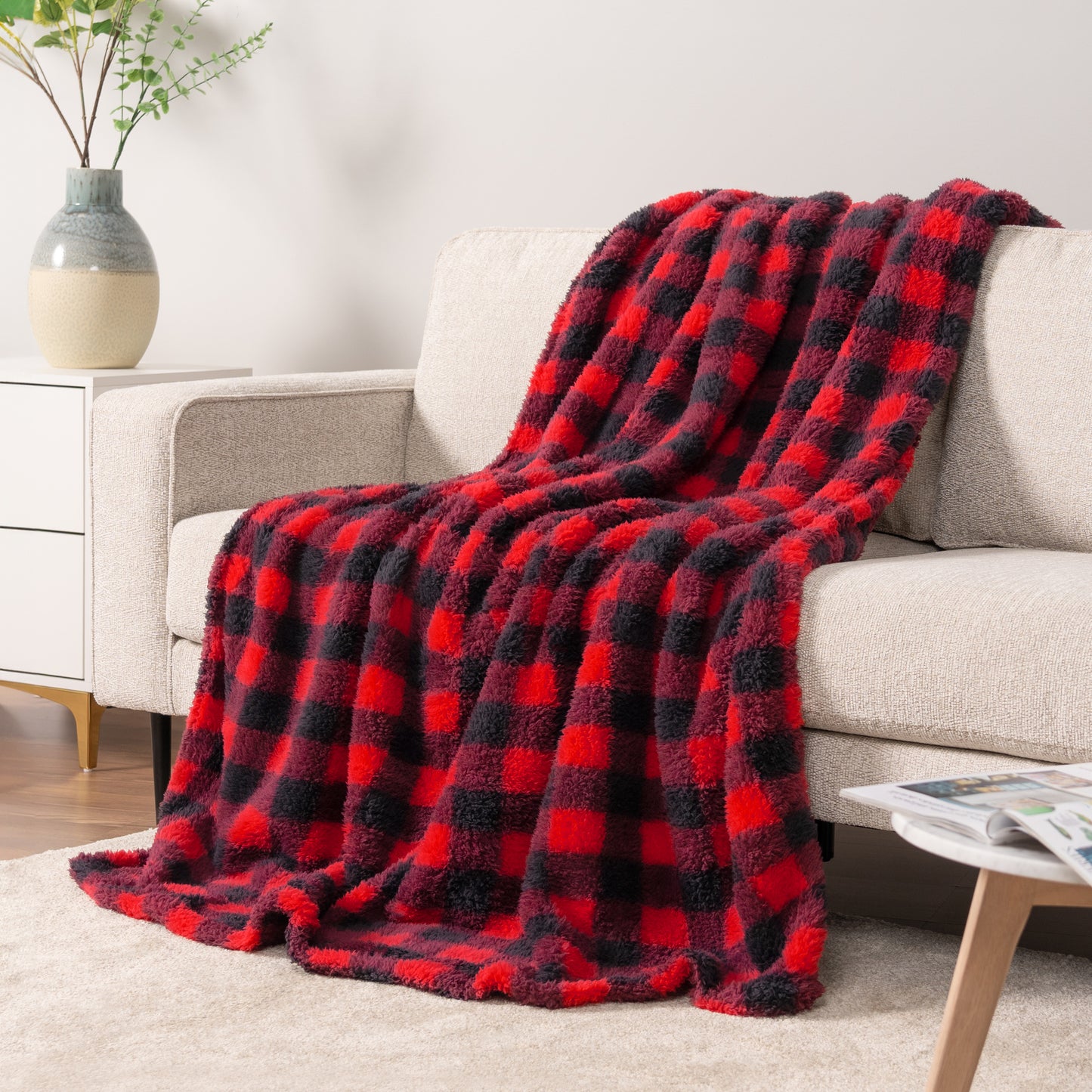 Plush Shaggy Sherpa Blanket