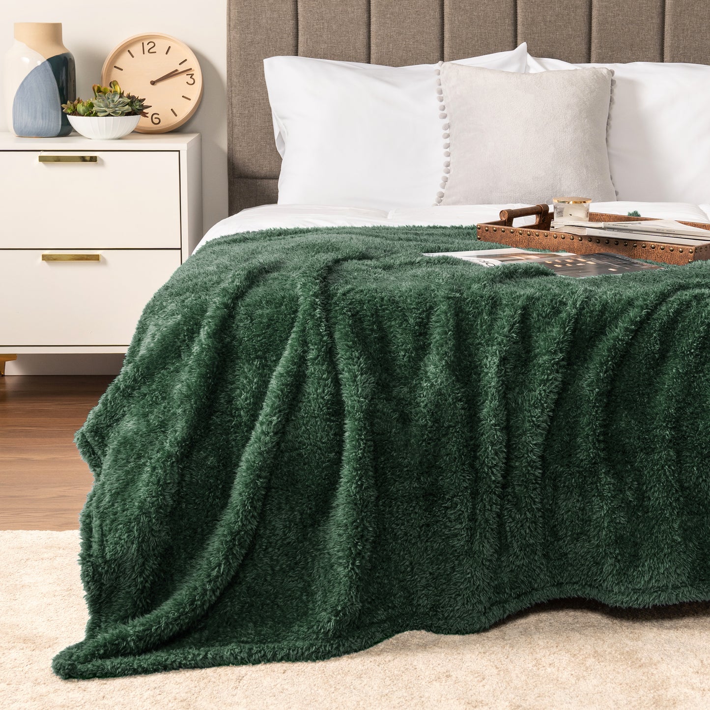 Plush Shaggy Sherpa Blanket