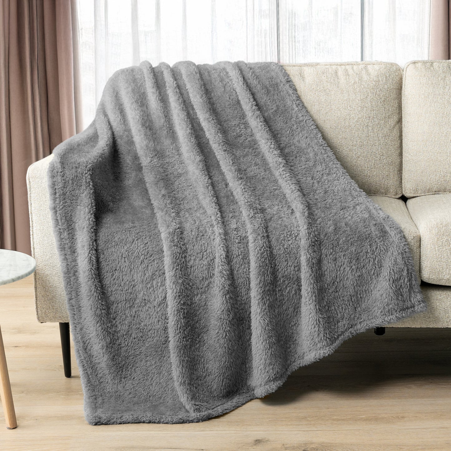 Plush Shaggy Sherpa Blanket