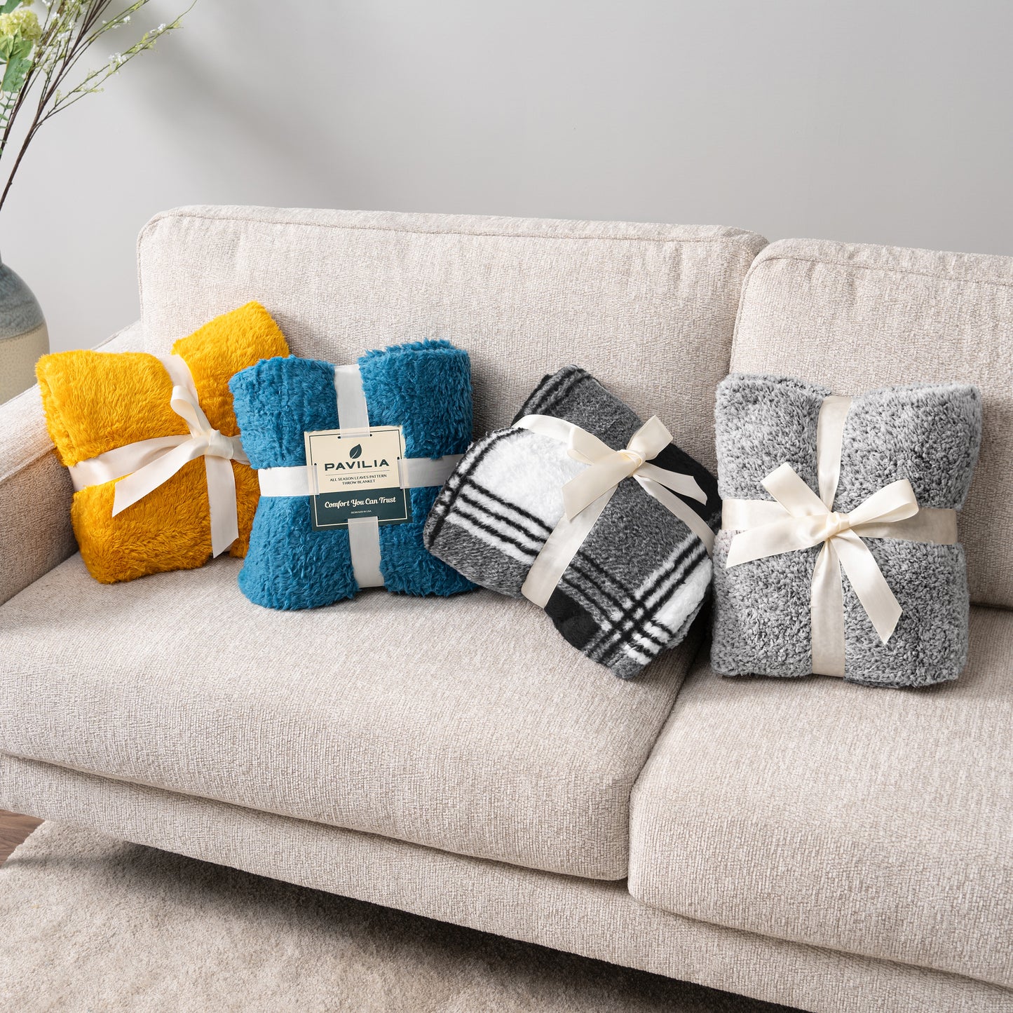 Plush Shaggy Sherpa Blanket