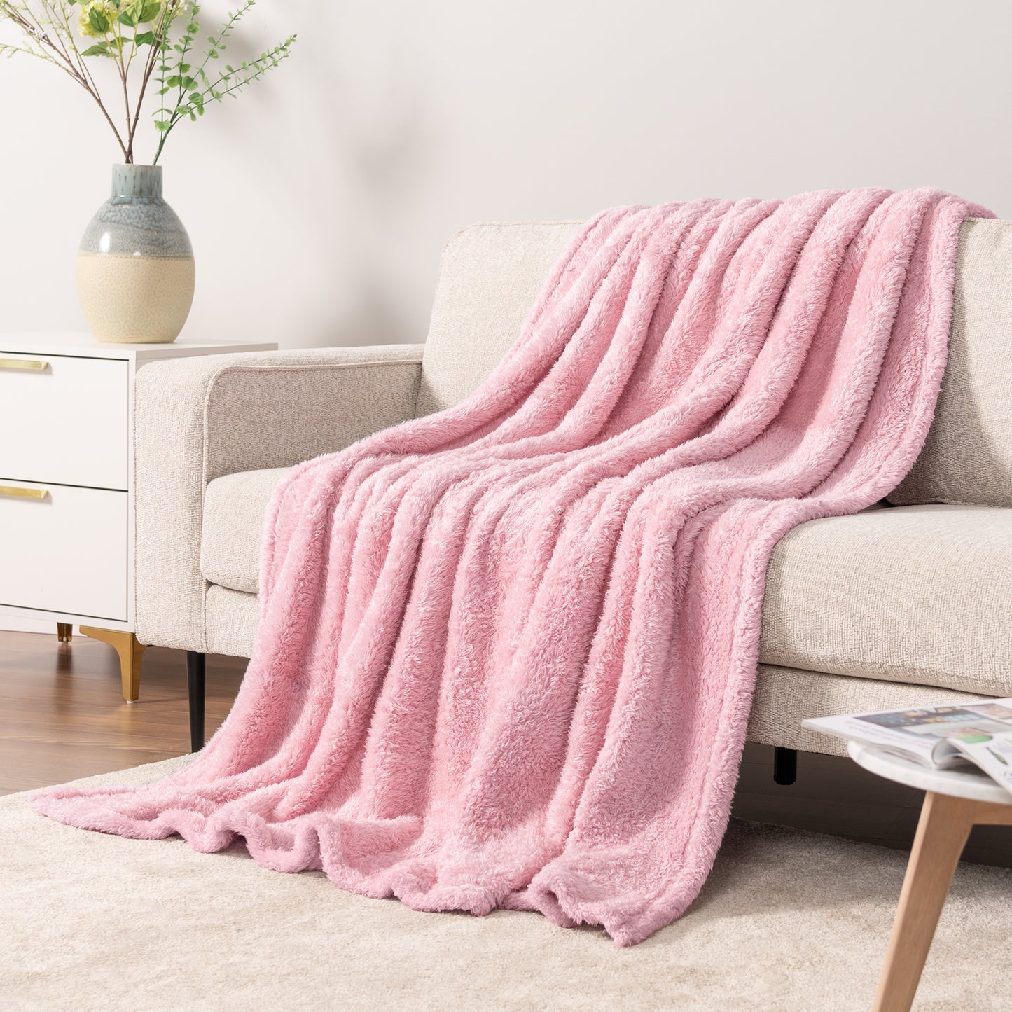 Plush Shaggy Sherpa Blanket