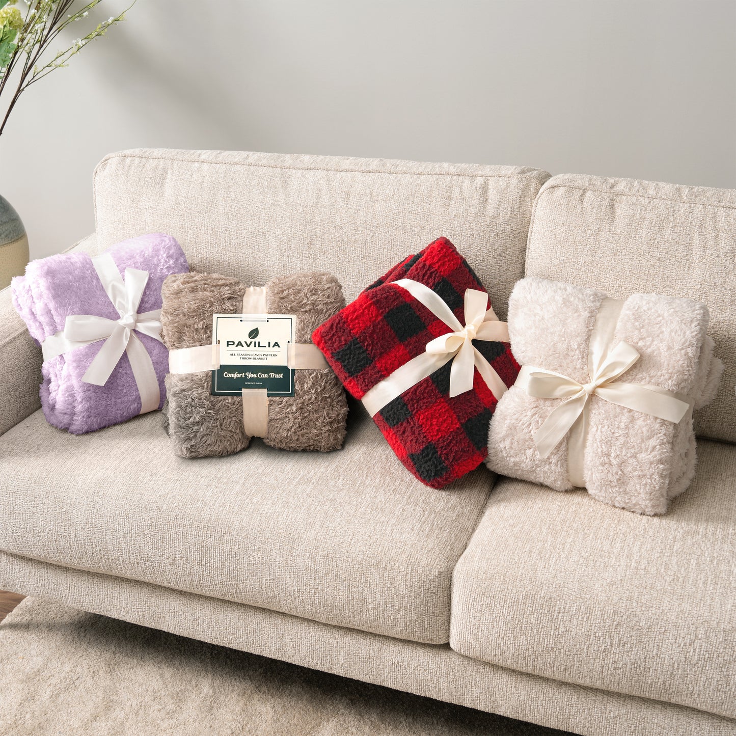 Plush Shaggy Sherpa Blanket