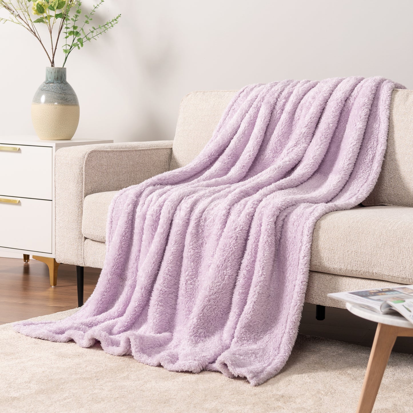 Plush Shaggy Sherpa Blanket