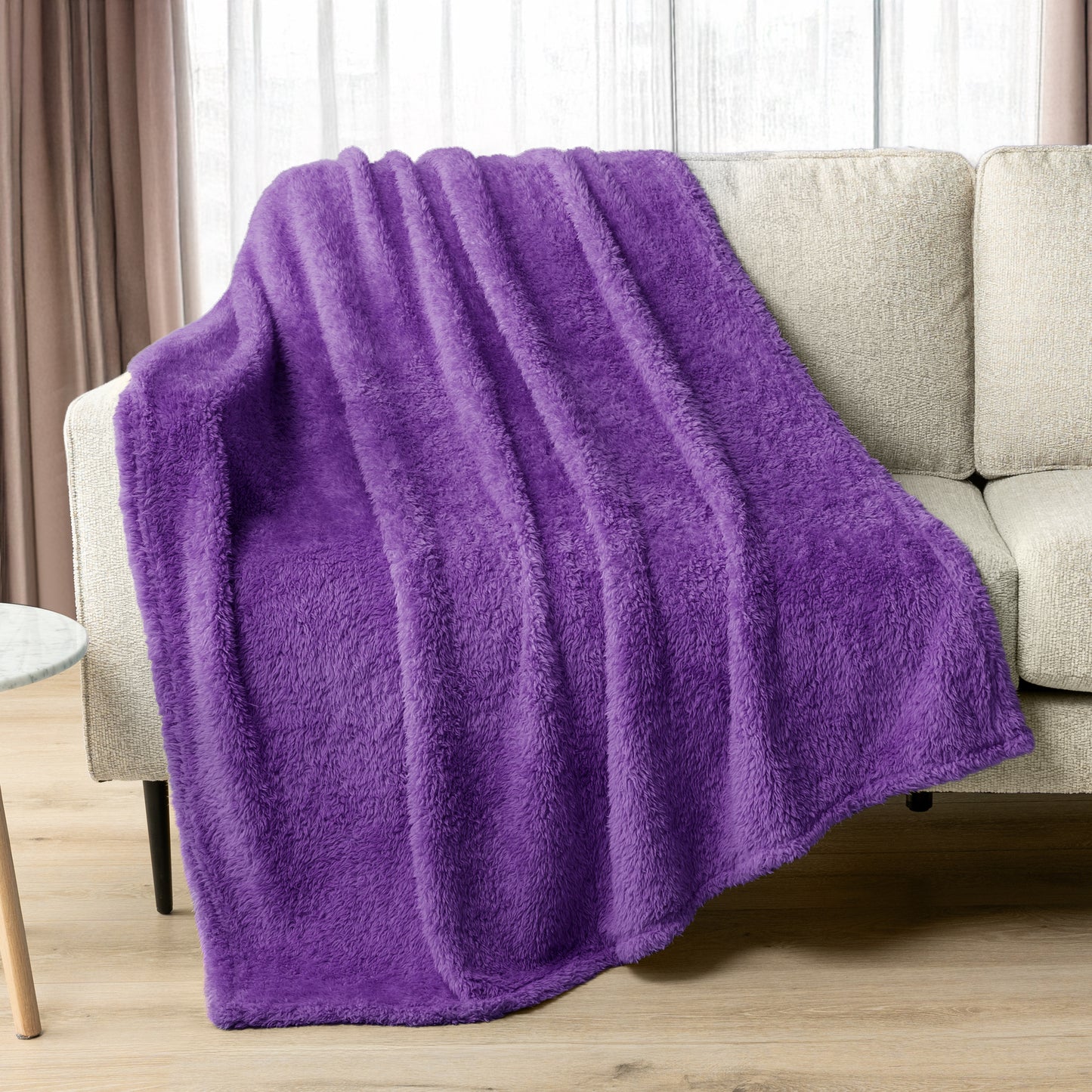 Plush Shaggy Sherpa Blanket