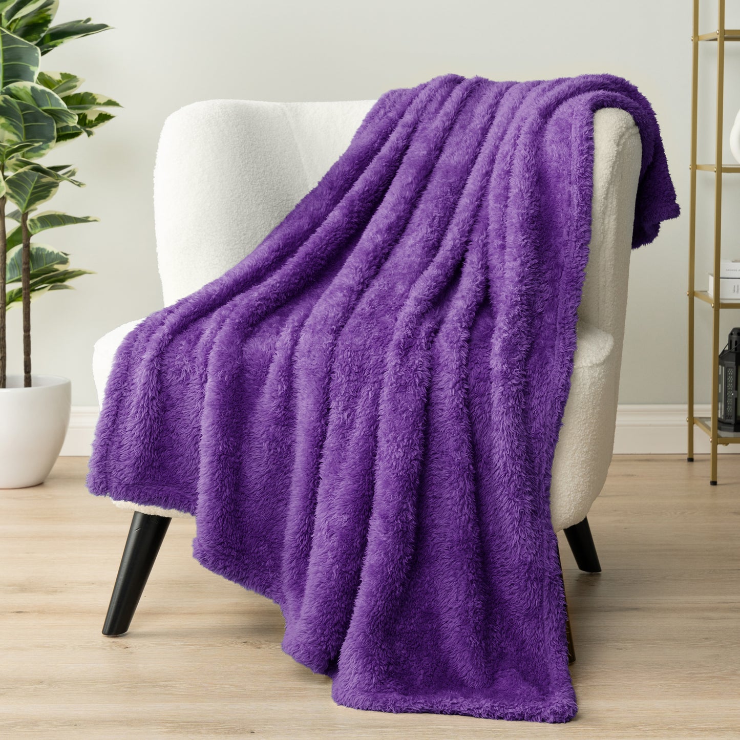 Plush Shaggy Sherpa Blanket