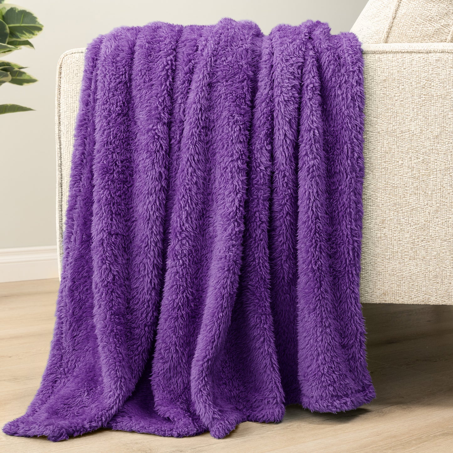 Plush Shaggy Sherpa Blanket