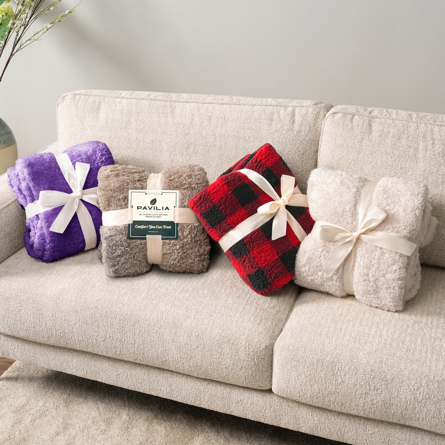 Plush Shaggy Sherpa Blanket