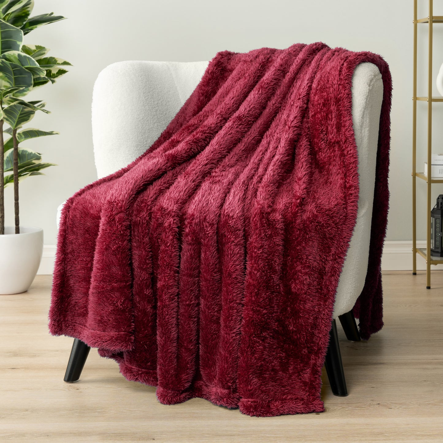 Plush Shaggy Sherpa Blanket