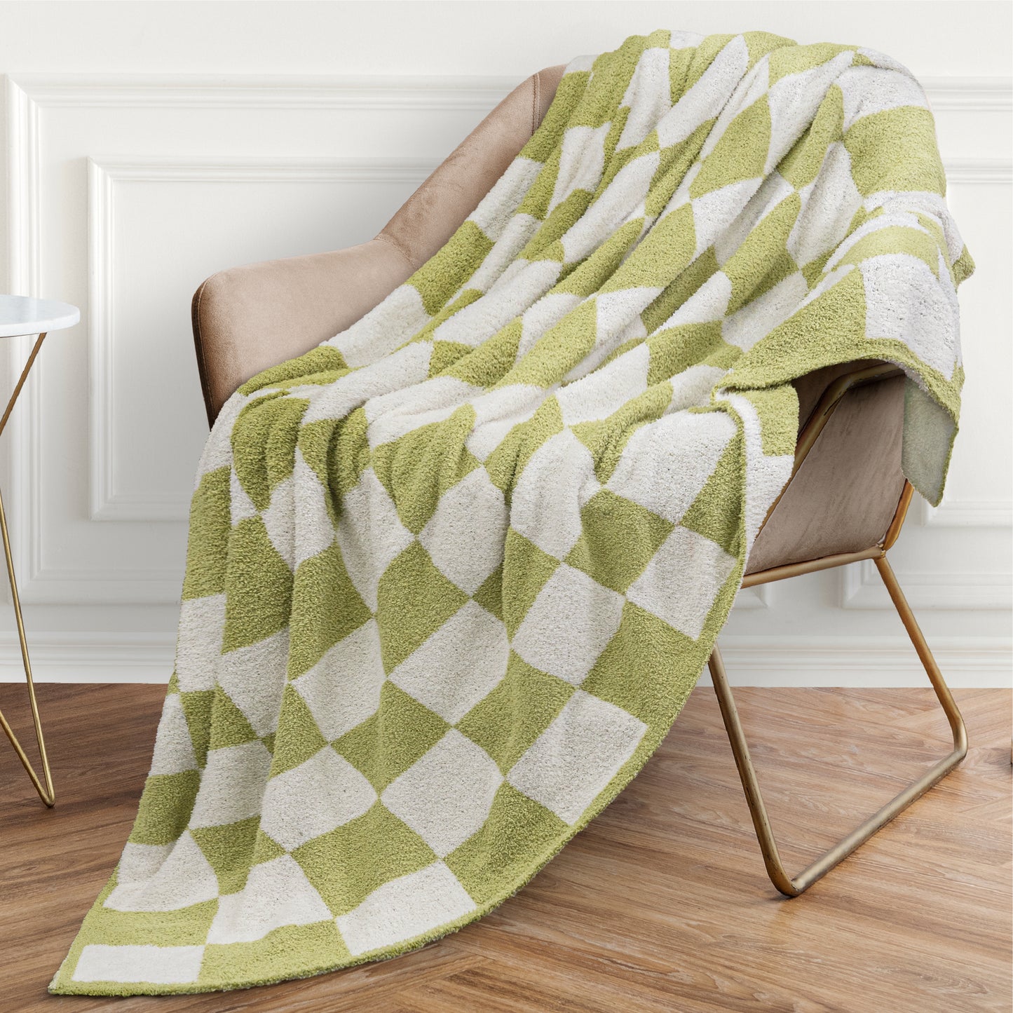 Buttery Soft Fluffy Knit Blanket