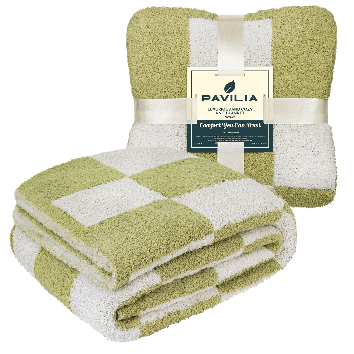 Buttery Soft Fluffy Knit Blanket