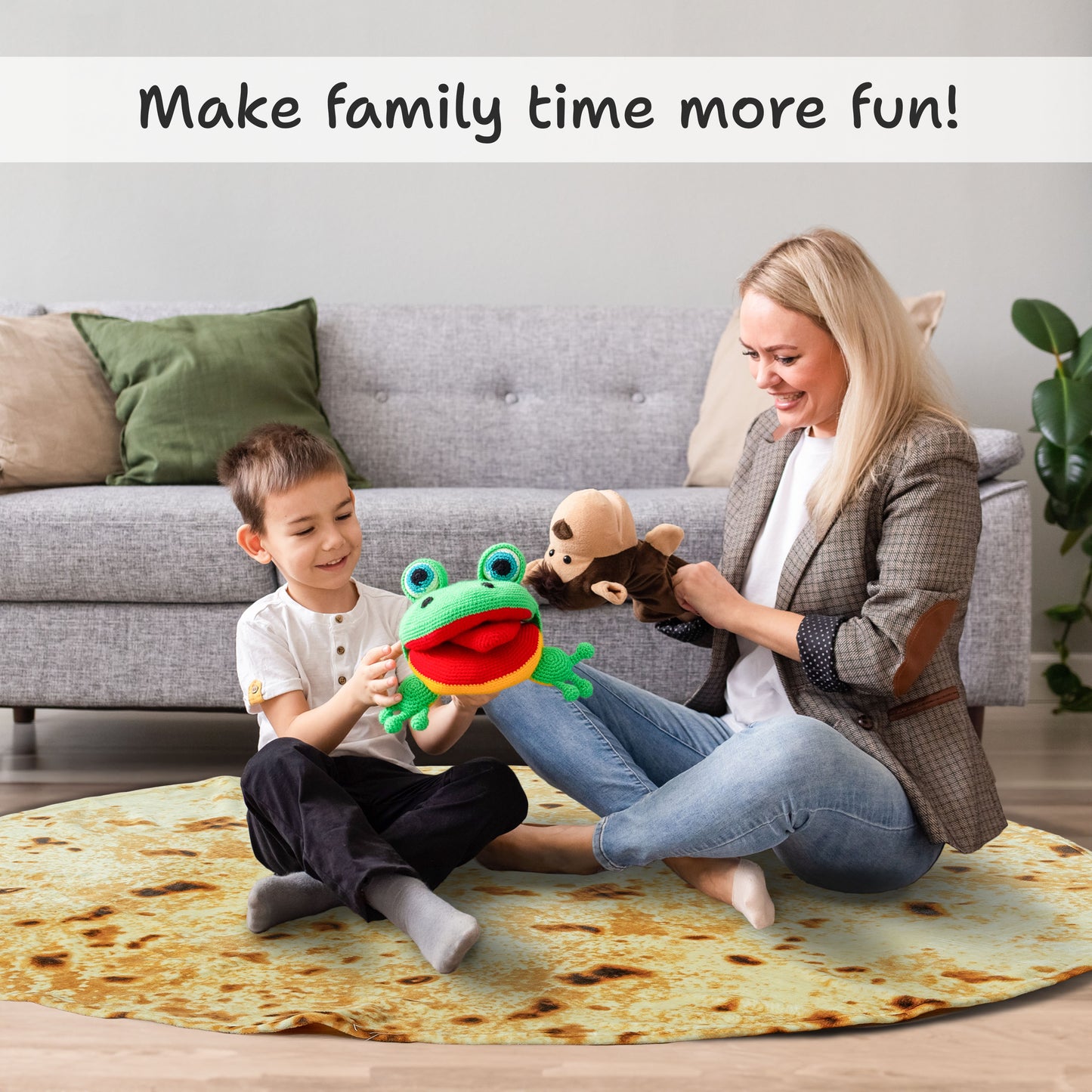 Double Sided Food Wrap Blanket