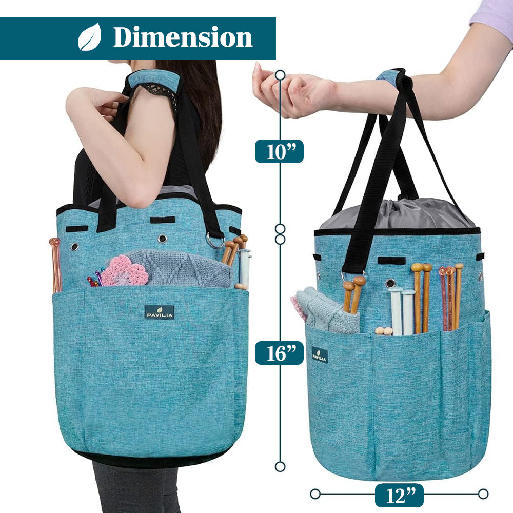 Beginner's Yarn Organizer Knitting Bag