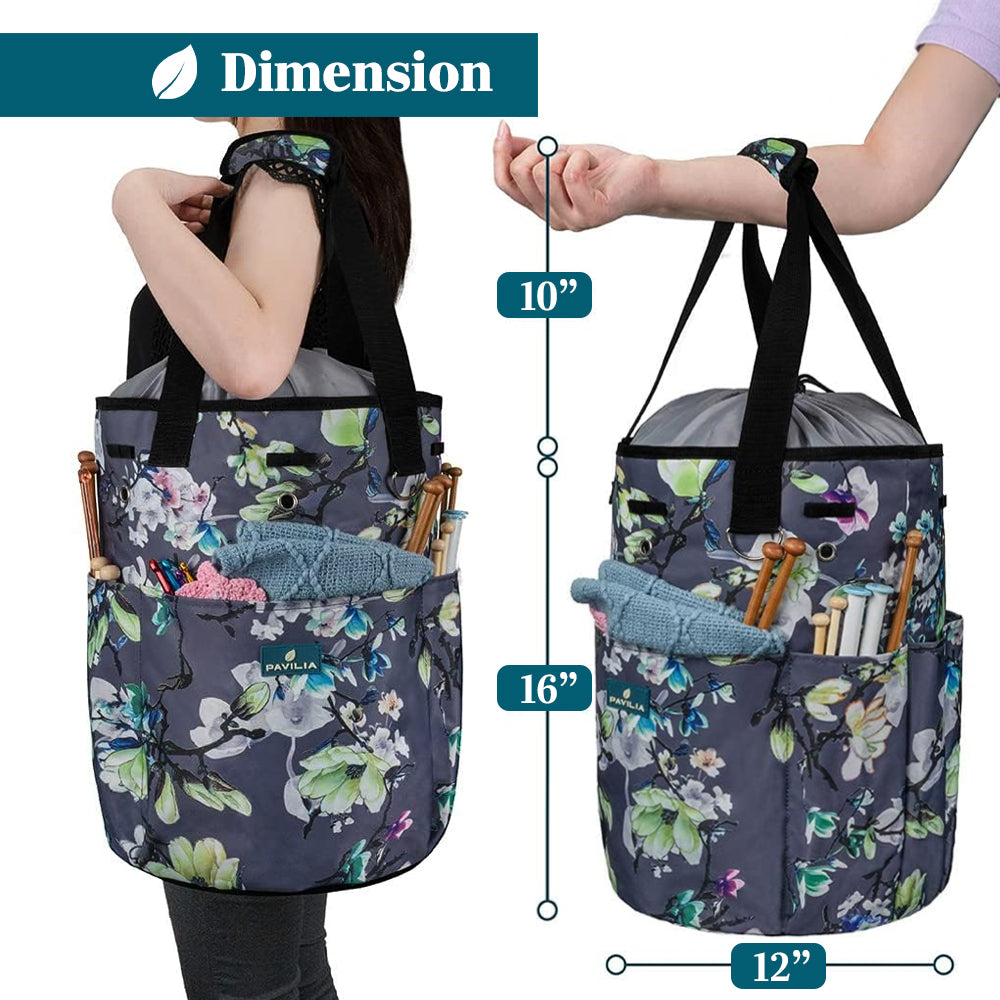 Beginner's Yarn Organizer Knitting Bag