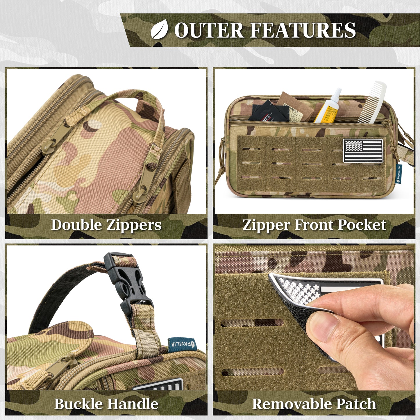 Military Tactical Toiletry Bag