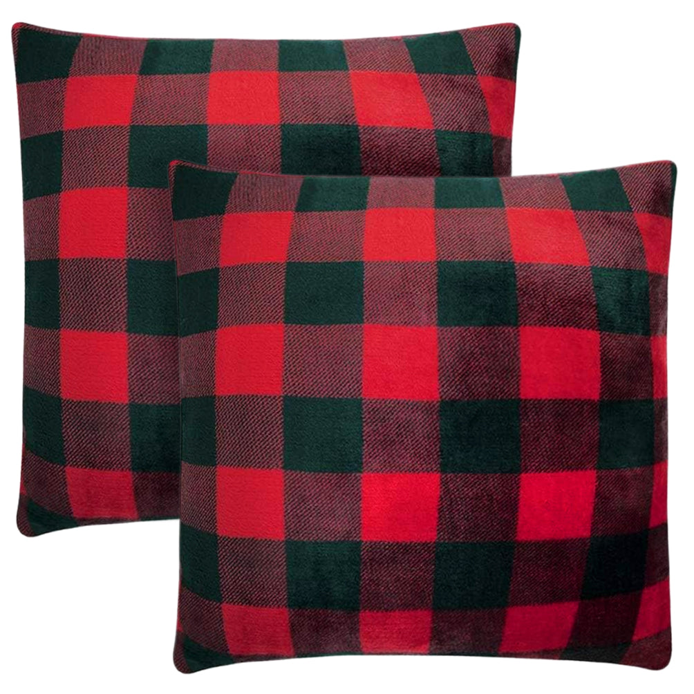 Classic Fleece Pillow Cover - Set of 2