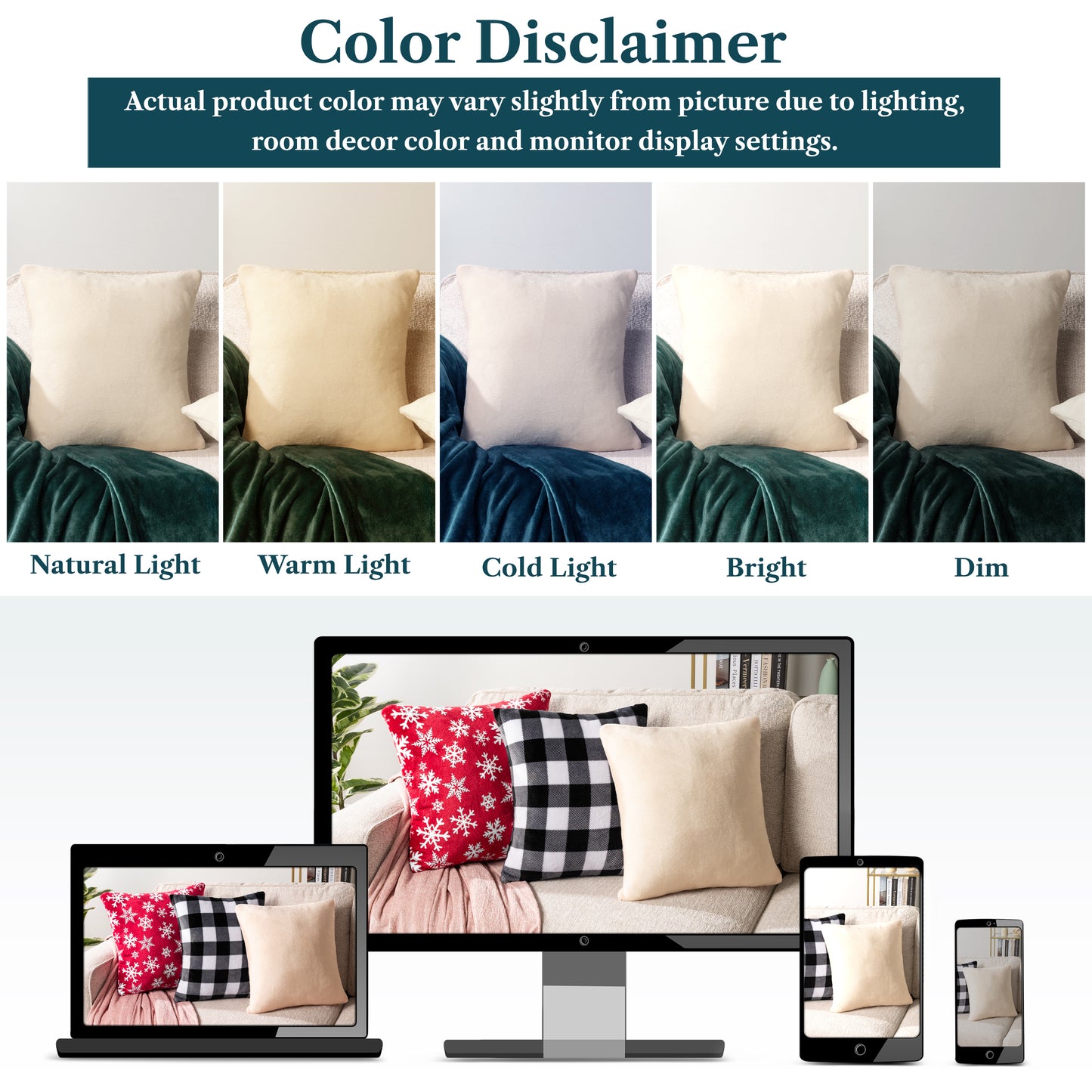 Classic Fleece Pillow Cover - Set of 2