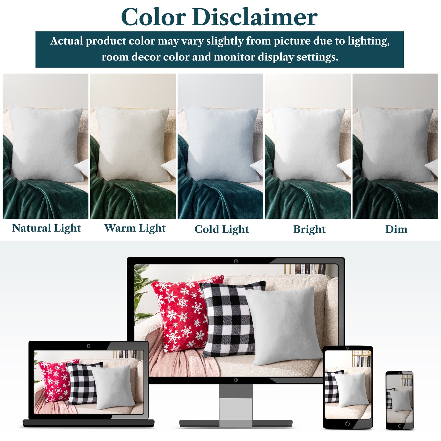 Classic Fleece Pillow Cover - Set of 2