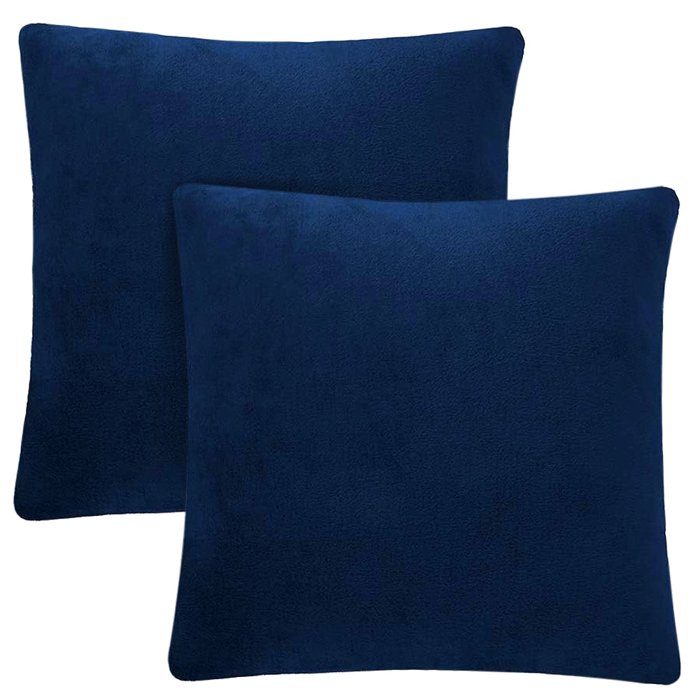 Classic Fleece Pillow Cover - Set of 2