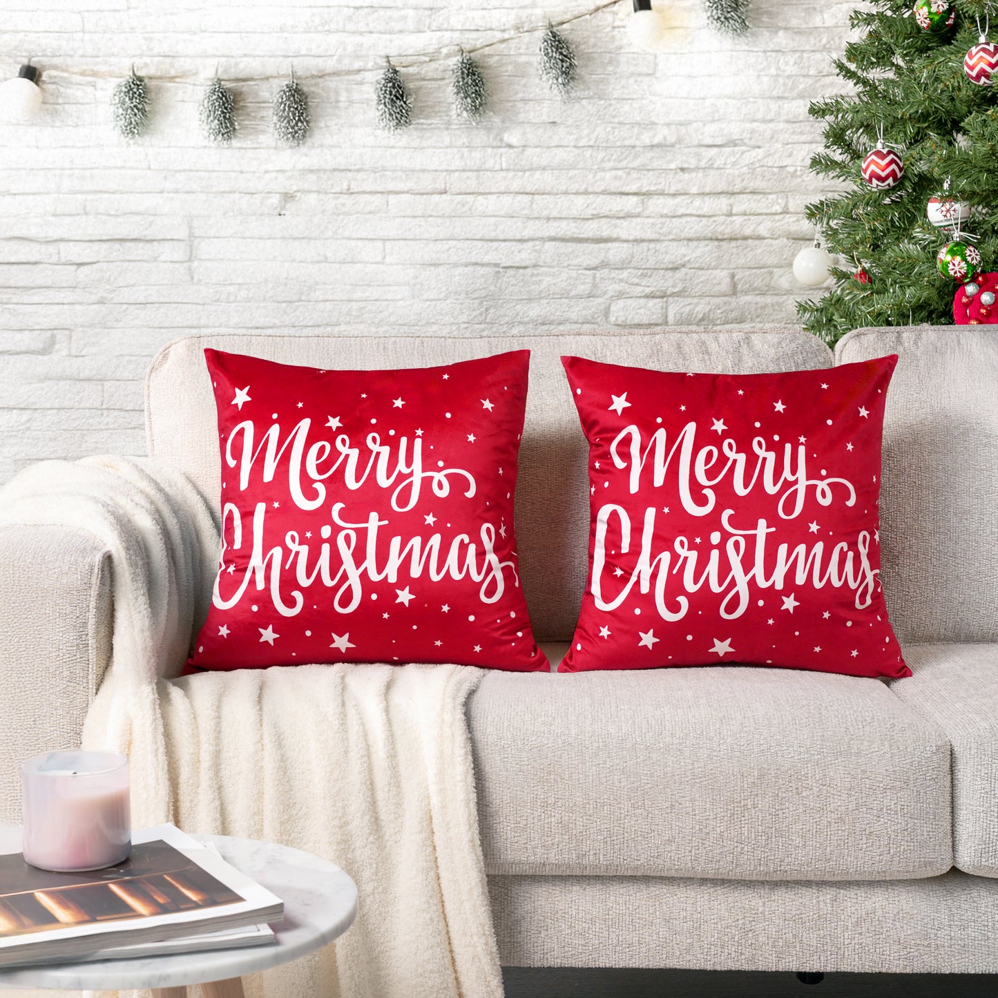 Classic Fleece Pillow Cover - Set of 2