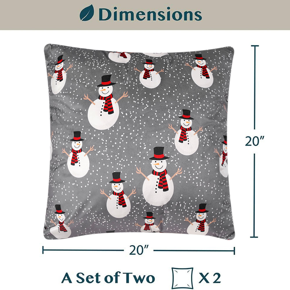 Classic Fleece Pillow Cover - Set of 2