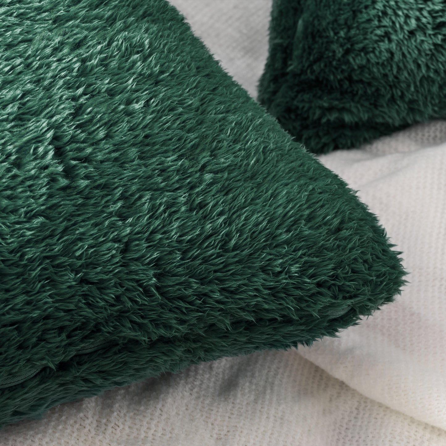 Sherpa Fleece Pillow Cover - Set of 2