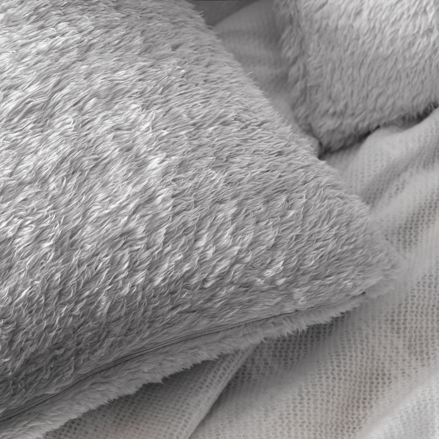 Sherpa Fleece Pillow Cover - Set of 2