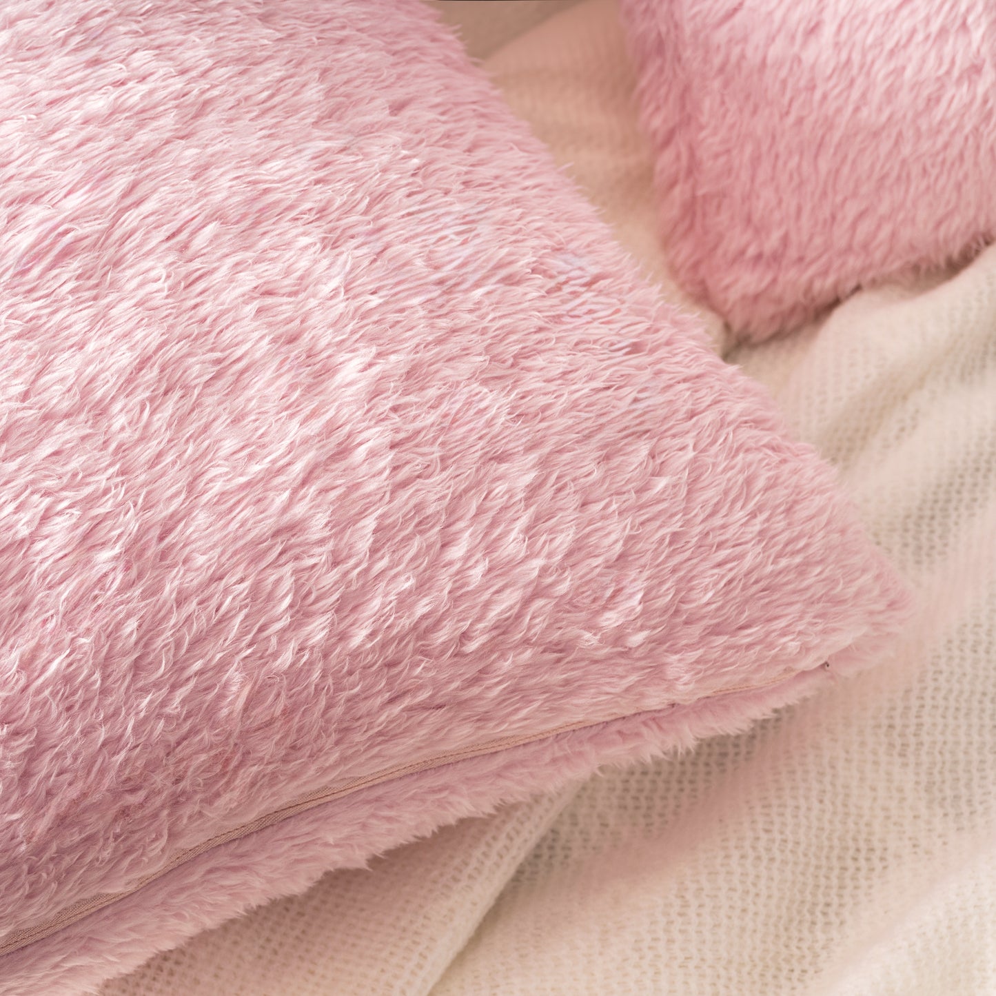 Sherpa Fleece Pillow Cover - Set of 2